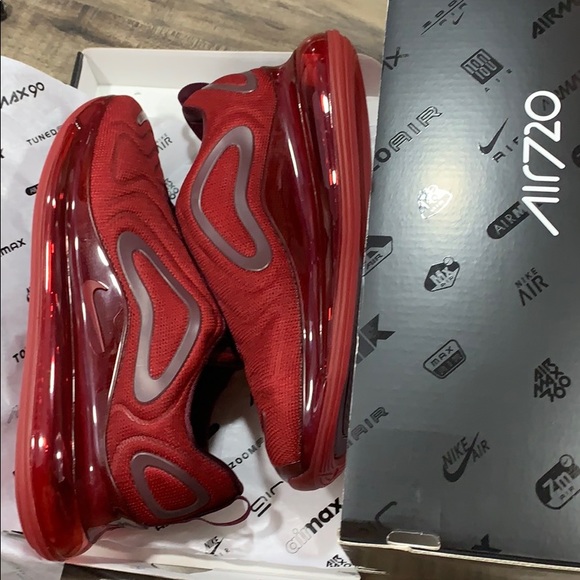 NIKE AIR MAX 720 university red/gym red - Picture 16 of 16